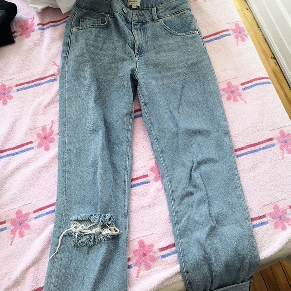 French Connection Ripped Jeans - Picture 2 of 3